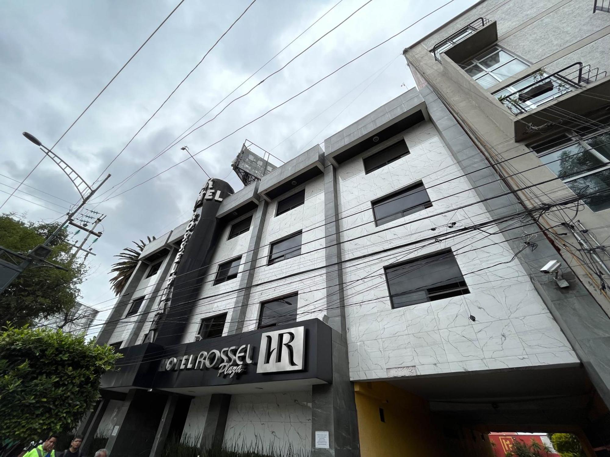 Hotel Rossel Plaza メキシコシティ エクステリア 写真